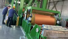 Pre-coiled coated aluminum pane